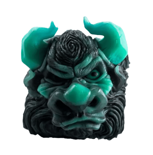 Artkey Bull v2 Skydance artisan keycap