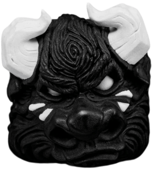 Artkey Bull v2 WoB artisan keycap