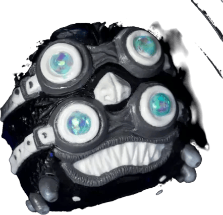 Artkey Devourer Deep Navy artisan keycap
