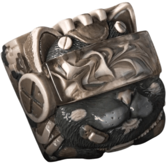 Artkey Felix Enderbite artisan keycap