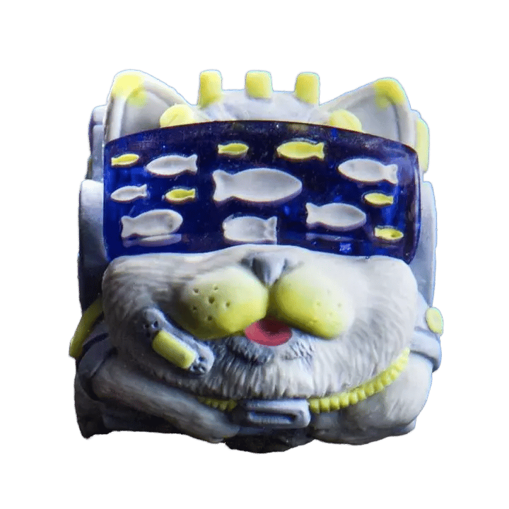Artkey Felix Oceanic Blush artisan keycap