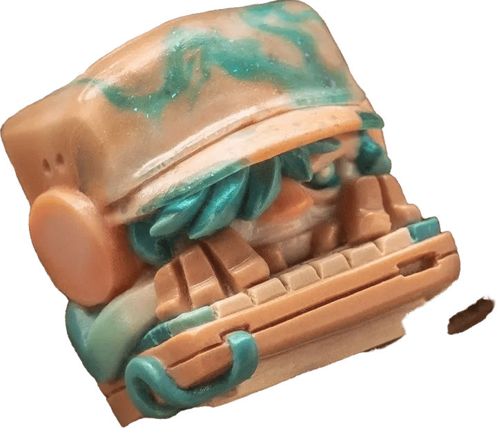 Artkey Kibou Pomelove artisan keycap