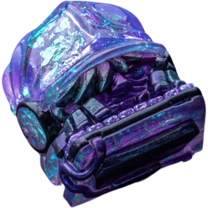 Artkey Kibou Ultra Aurora artisan keycap