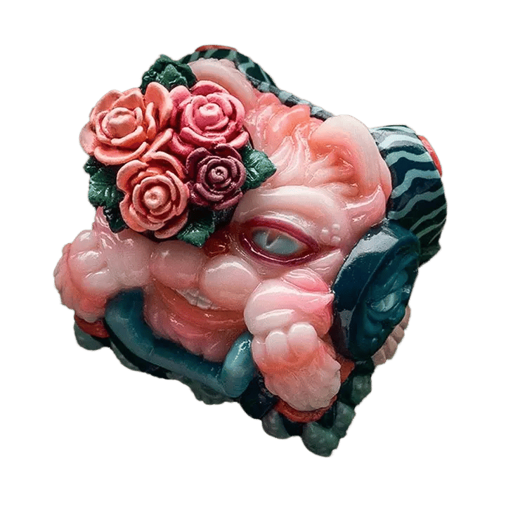 Artkey Otis Ludi Florae artisan keycap