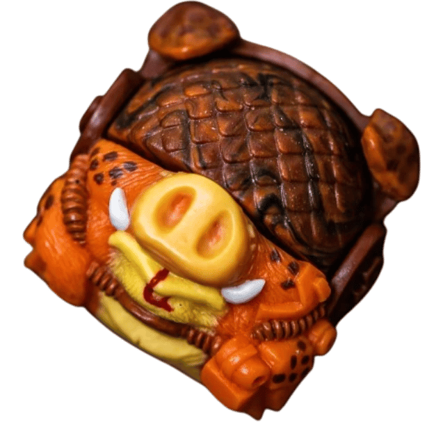 Artkey Porcus Snek artisan keycap