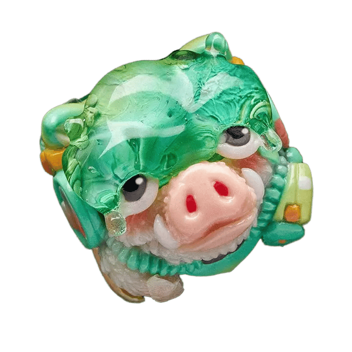 Artkey Porcus v1.5 Dewdrop artisan keycap