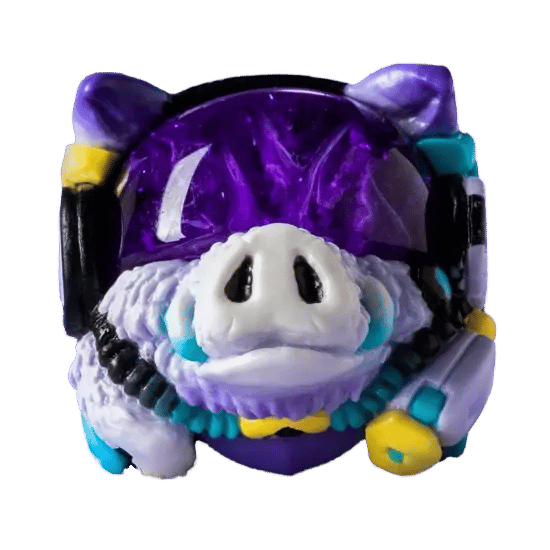 Artkey Porcus v1.5 Fuji no Hana artisan keycap