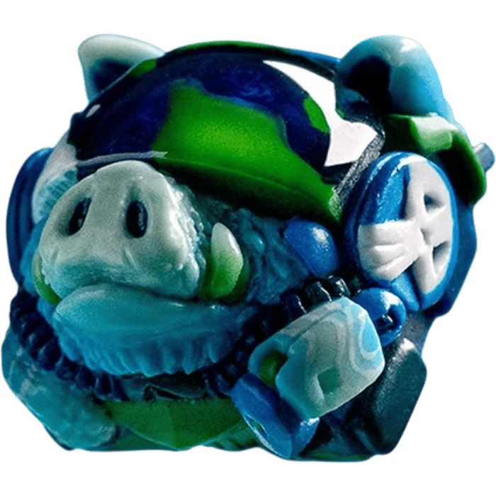 Artkey Porcus v1.5 Gaia Dora artisan keycap
