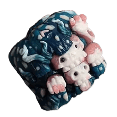 Artkey Pumpskull Ackney artisan keycap