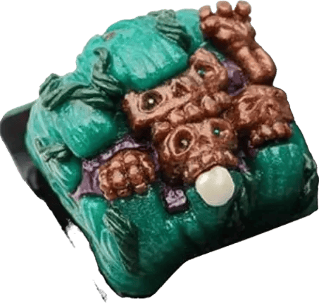 Artkey Pumpskull Yanuet artisan keycap