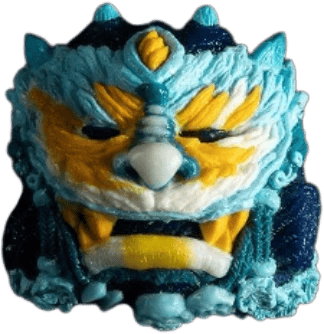 Artkey Raiju Seafoam artisan keycap