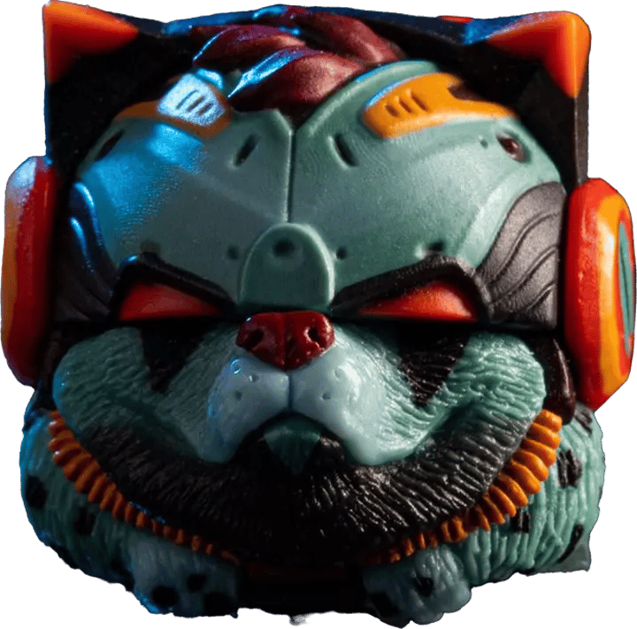 Artkey Sirius Bladepup artisan keycap