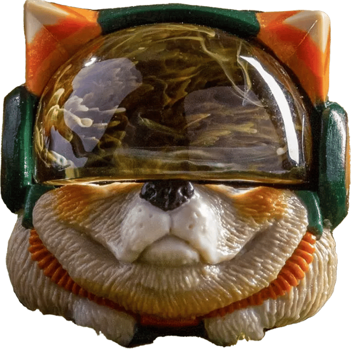 Artkey Sirius Clementina artisan keycap