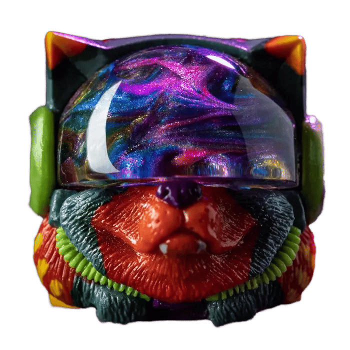 Artkey Sirius Cyber Edge artisan keycap