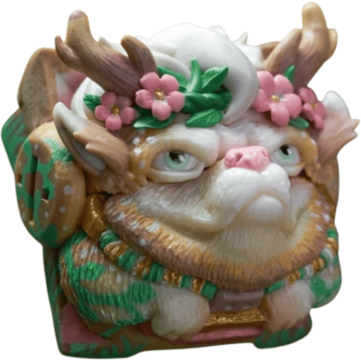 Artkey Sirius Dearie Deer artisan keycap