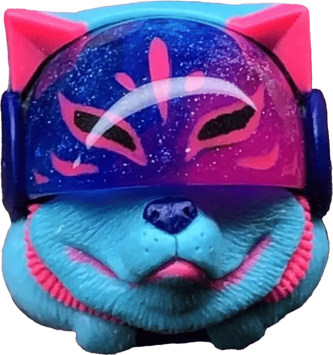 Artkey Sirius Glitchtsune artisan keycap