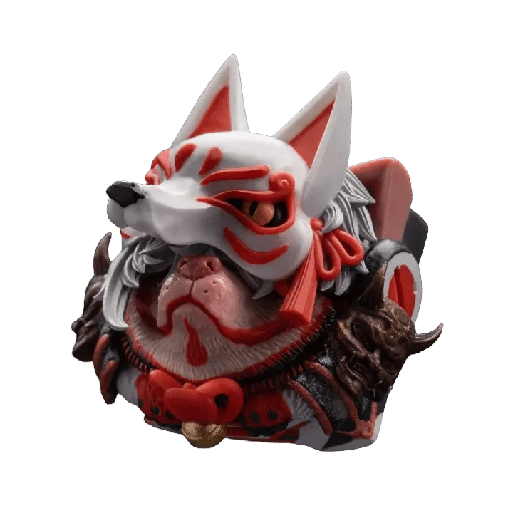 Artkey Sirius Kitsune Samurai artisan keycap