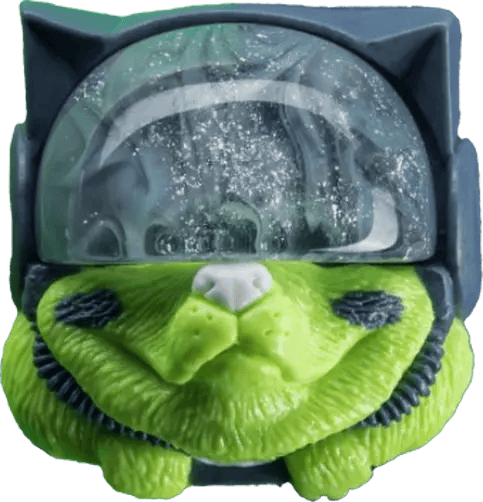 Artkey Sirius Lime artisan keycap