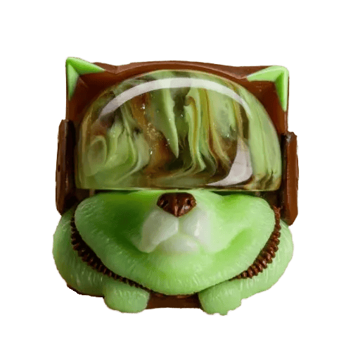 Artkey Sirius Matcha Mocha artisan keycap