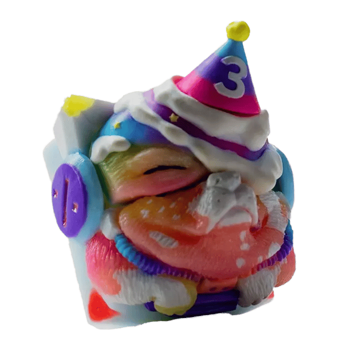 Artkey Sirius Pawty artisan keycap