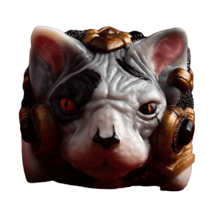 Artkey Sphynix Odd-eye artisan keycap