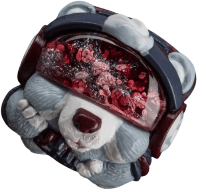 Artkey Ursa Hitman artisan keycap
