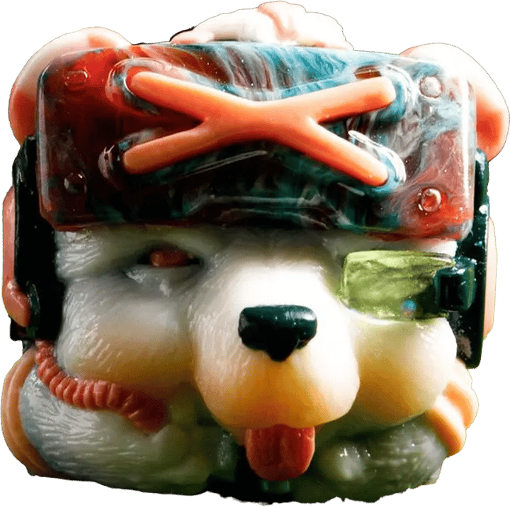 Artkey Ursa MkX Vernabloom artisan keycap
