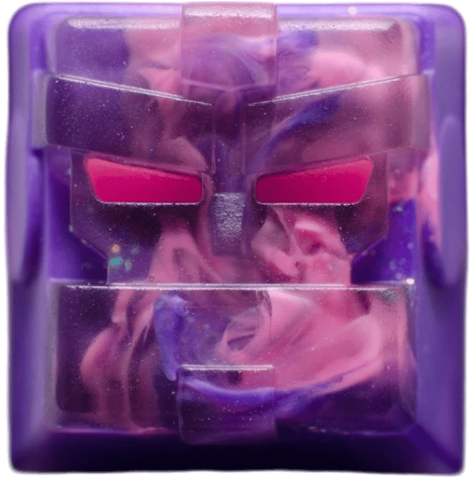 Bro Caps BroBot - BBV2 Blazed Satan artisan keycap