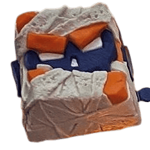 Bro Caps Cryptbot Carbon artisan keycap