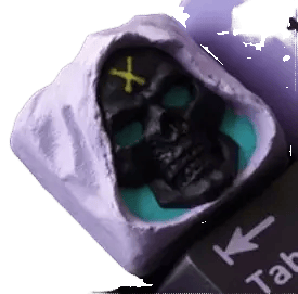 Bro Caps Erebus Taro Milk artisan keycap