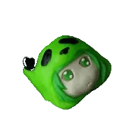 Bro Caps Pandaboo Littie Green artisan keycap
