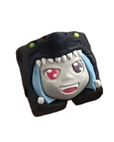 Bro Caps Sharkgirl Dracula artisan keycap