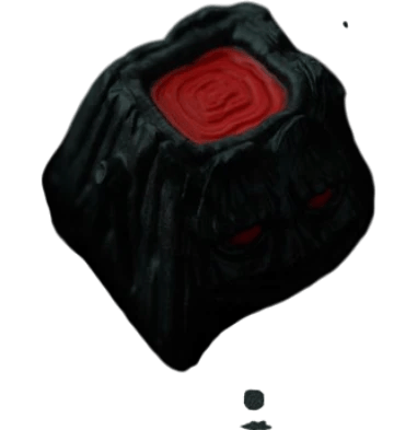 Bro Caps Stump II BRED artisan keycap