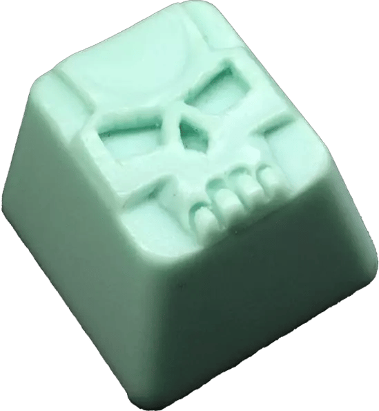 Solid Color Skulls — Mint Gum
