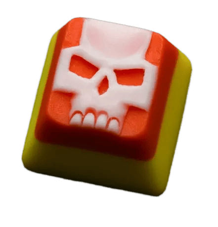 Tri-Color Skulls — Candy Corn