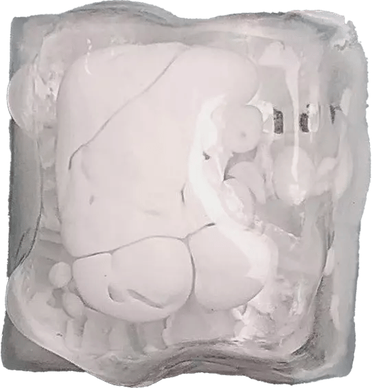 CYSM ‏‏‎ ‎‏‏‎ ‎Ice Cube Milk Infused artisan keycap