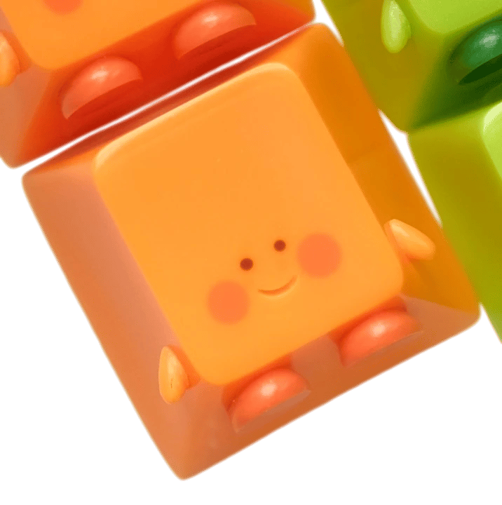 CYSM ​Keyby Mayby Orange artisan keycap
