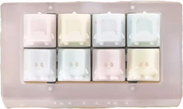 CYSM Keyby Pale Lemon artisan keycap