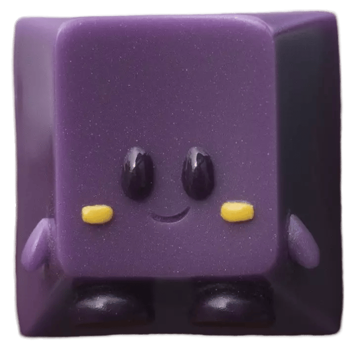 CYSM ​Keyby Phantom Purple artisan keycap