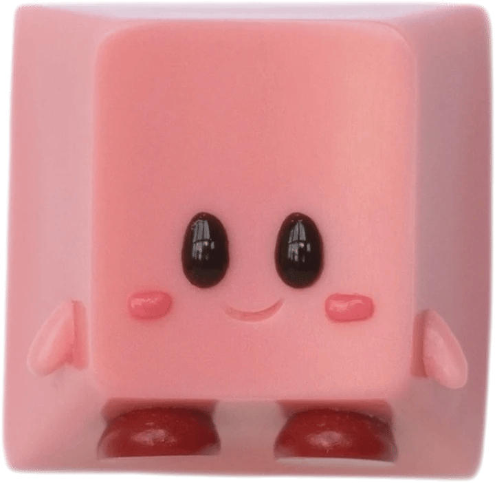 CYSM Keyby Pink artisan keycap