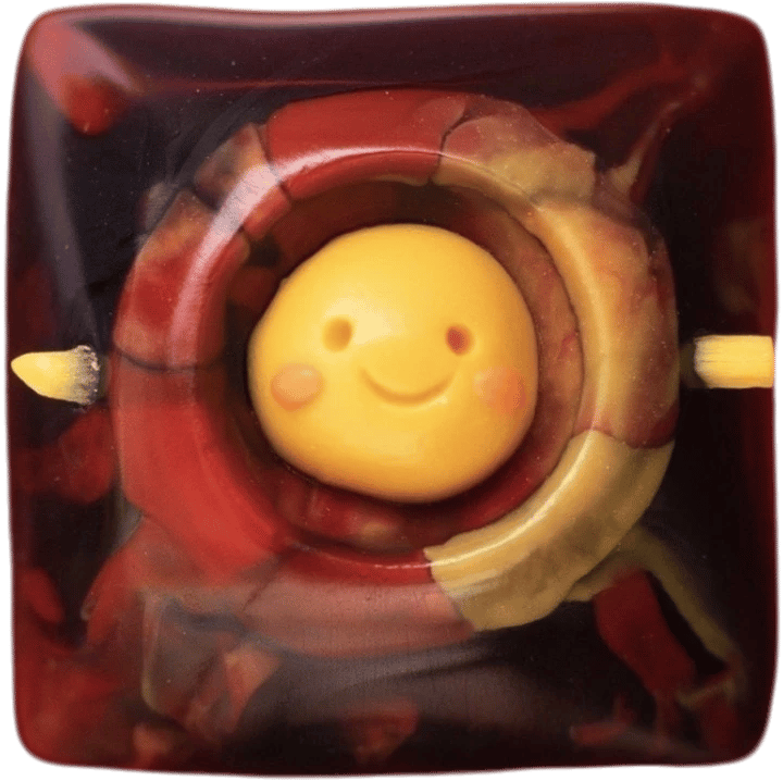 CYSM Olifu Supervolcano artisan keycap