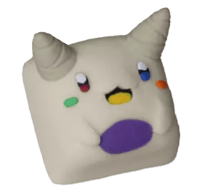 DeagCaps Bean Handarbeige artisan keycap