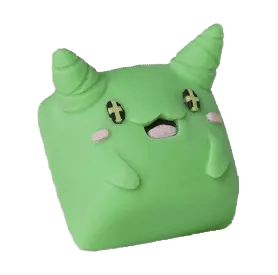 DeagCaps Bean Slime artisan keycap