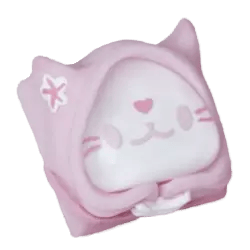 DeagCaps Miru Hazakura artisan keycap