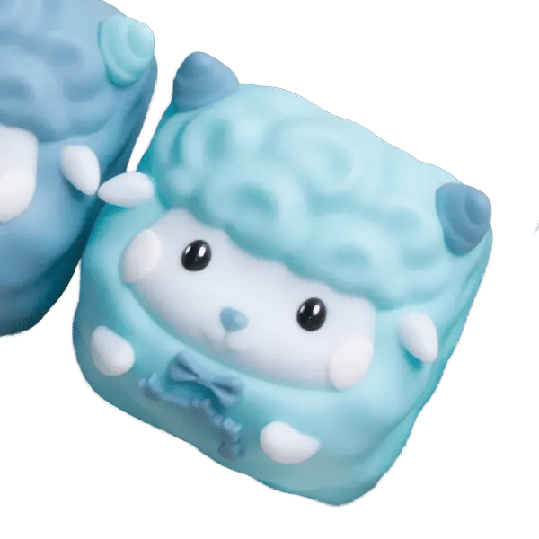 DELLA KEY 1. Wooly 62. Shoko artisan keycap