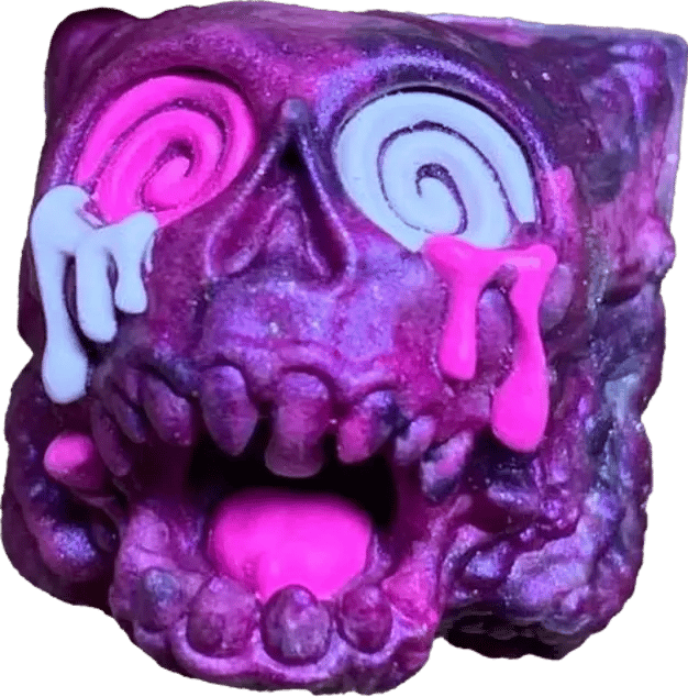 Dreadkeys Takeover Exhibit C artisan keycap