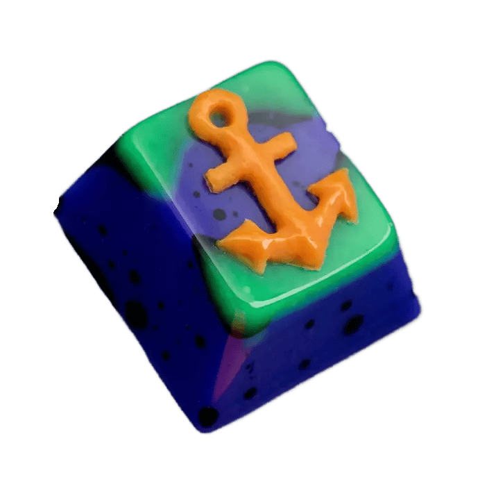 Fraktal Kaps Ankura EVA-01 artisan keycap