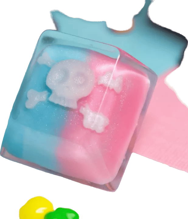Fraktal Kaps Mortem (Cherry) Sugar Rush artisan keycap