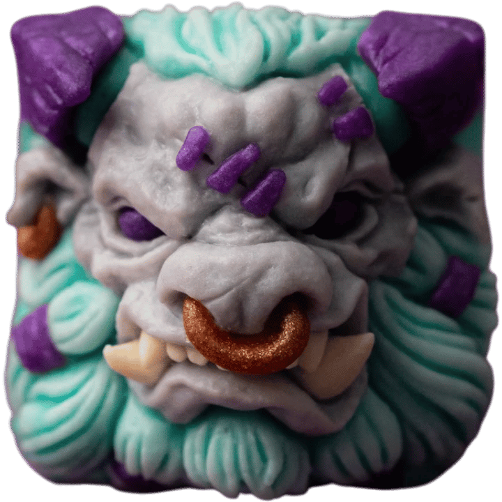 Goldenstar Keycap Bara HFO artisan keycap