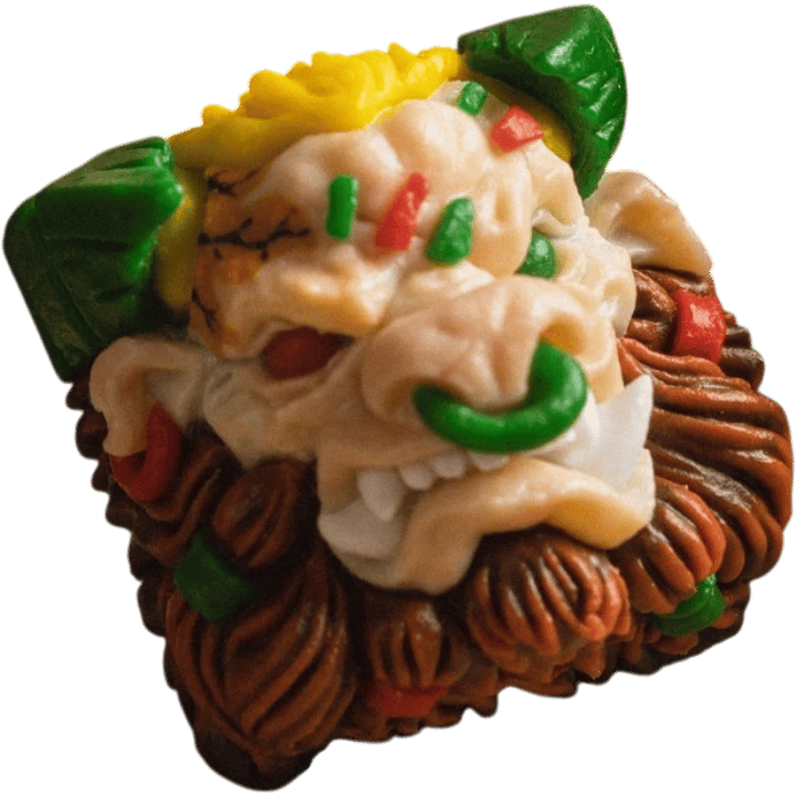 Goldenstar Keycap Bara Pilgrim artisan keycap
